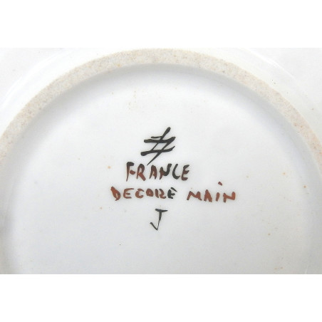 SOUPIERE SUR PLAT Ø32,8CM PORCELAINE DE SEVRES