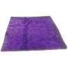 TISSAVEL CHUTE FOURRURE ACRYLIQUE MAUVE 1M40 X 48 CM