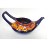 THEIERE DECORATIVE CERAMIQUE BERTONCELLO ? ANNEES 70