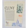 LOT 4 FICHES TIMBRES 1ER JOUR LIEUX