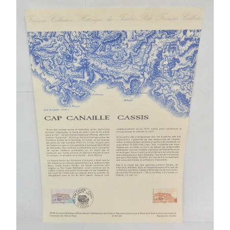 LOT 4 FICHES TIMBRES 1ER JOUR LIEUX