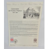LOT 5 FICHES TIMBRES 1ER JOUR LIEUX