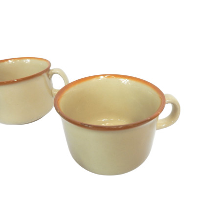LOT 4 GRANDES TASSES TULOWICE ET 1 POT PICHET