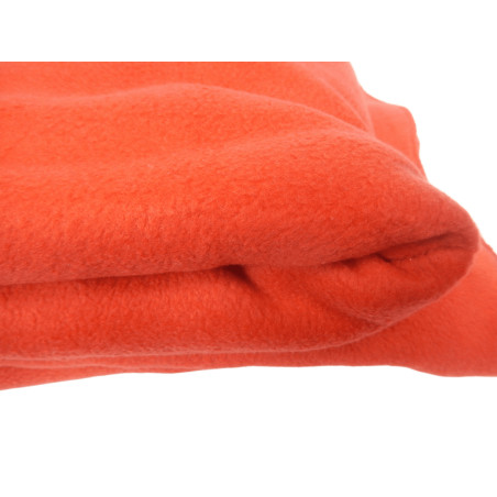 COUVERTURE PLAID POLAIRE ROUGE 300 X 165 CM