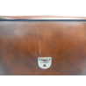 CARTABLE CUIR GRAIN PECARI 3 SOUFFLETS