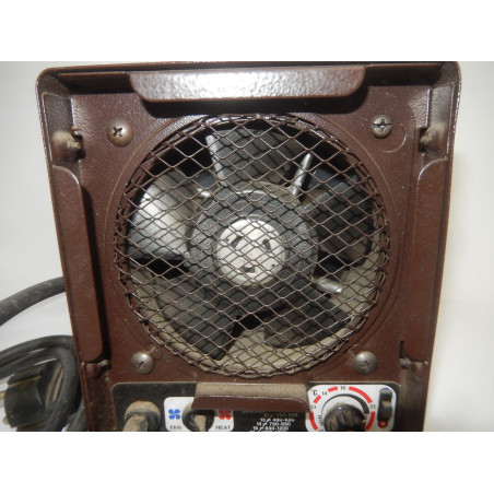 MICRO FURNACE RADIATEUR CHAUFFAGE SOUFFLANT CERAMIQUE VINTAGE