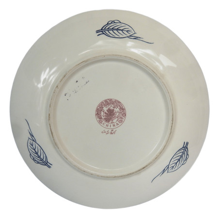 GRAND PLAT ROND TAOUS Ø41,5CM CHINA DECOR PAON