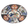GRAND PLAT OVALE TAOUS 45,5X34,7CM CHINA DECOR PAON