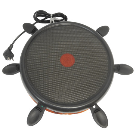 APPAREIL A RACLETTE GRILL CREPIERE TEFAL OVATION COMPACT 6 PERSONNES