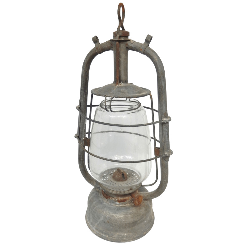 ANCIENNE LAMPE LANTERNE TEMPETE 38 CM