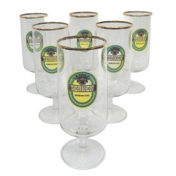 LOT 6 VERRES A BIERE TERKEN