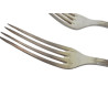 12 FOURCHETTES METAL ARGENTE ORFEVRERIE BOULENGER