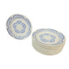 LOT 12 ASSIETTES A DESSERT DIGOIN SARREGUEMINES MODELE CORDOUE 18.5CM