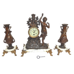 GARNITURE DE CHEMINEE...