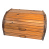 BOITE A PAIN EN BOIS AVEC TIROIR A COUVERTS
