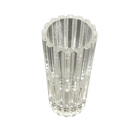 BEAU PETIT VASE EN CRISTAL HAUTEUR 16,8CM