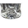 GRAND VASE EN VERRE TRANSPARENT HAUTEUR 24,7 CM