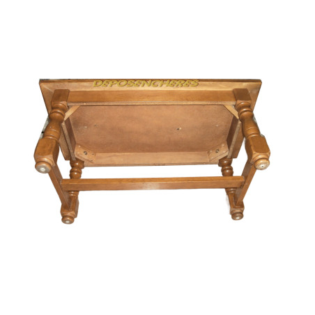 TABLE DE SALON  RUSTIQUE DESSUS CARRELAGE