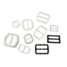 LOT 10 BOUCLES DE CEINTURE PLASTIQUE ASSORTIES