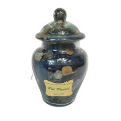 BOCAL VERRE POT POURRI...
