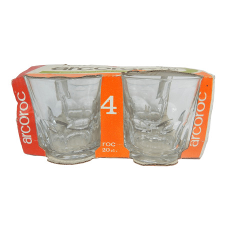 PACK 4 VERRES ROC 20CL ARCOROC VINTAGES