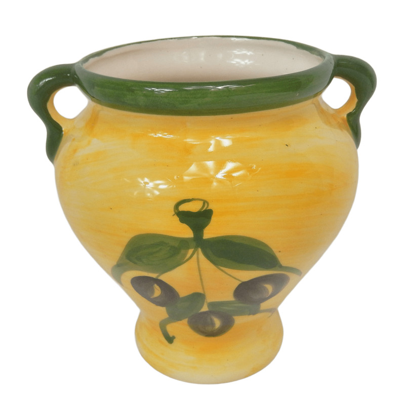 POT MURAL CERAMIQUE DECOR OLIVES