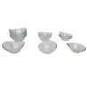 LOT 13 RAMEQUINS COUPELLES EN VERRE ASSORTIS