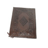 COUVRE LIVRE LISEUSE SIMILI CUIR 22X16CM AVEC MARQUE PAGE