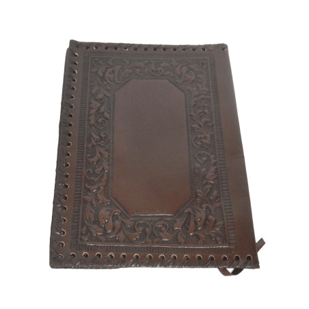 COUVRE LIVRE LISEUSE SIMILI CUIR 22X16CM AVEC MARQUE PAGE