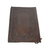 COUVRE LIVRE LISEUSE SIMILI CUIR 22X16CM AVEC MARQUE PAGE