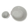 LOT 2 PLATS DECOR CERISES Ø 22 CM ET 10,2 CM