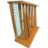 ETAGERE RANGE CD EN BOIS