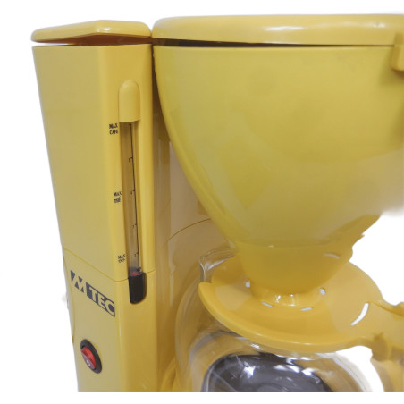 CAFETIERE ELECTRIQUE 6 TASSES MTEC + 2 DESSOUS DE PLAT