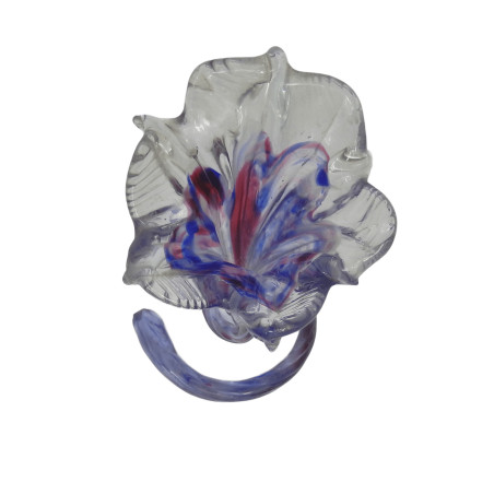 ELEGANT VASE ANCIEN EN VERRE SOUFFLé COLORé