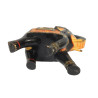 STATUETTE ELEPHANT INDIEN EN BOIS PEINT