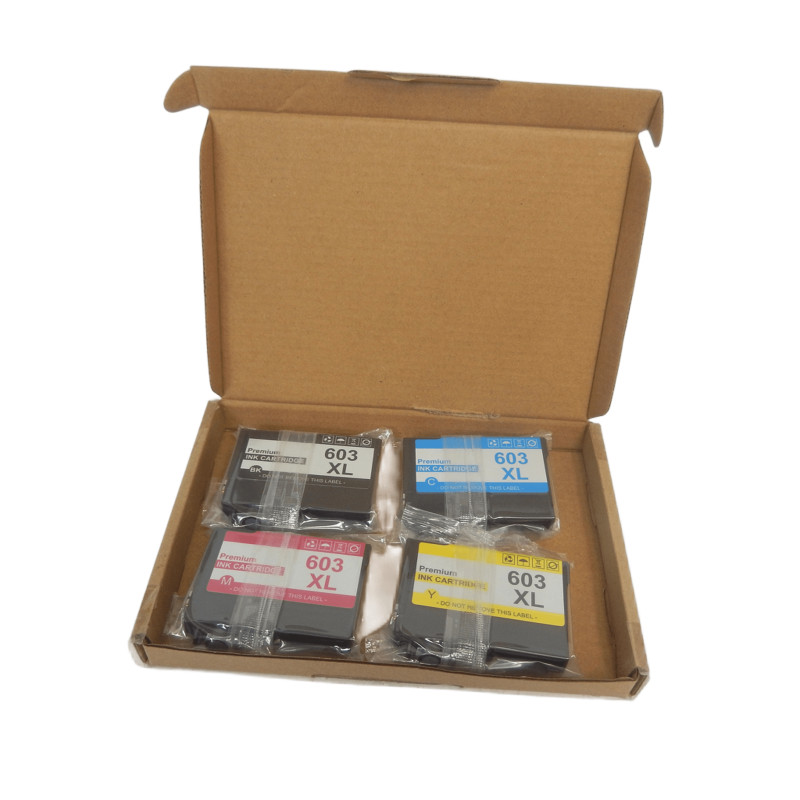 LOT 4 CARTOUCHES ENCRE COMPATIBLES EPSON 603 XL